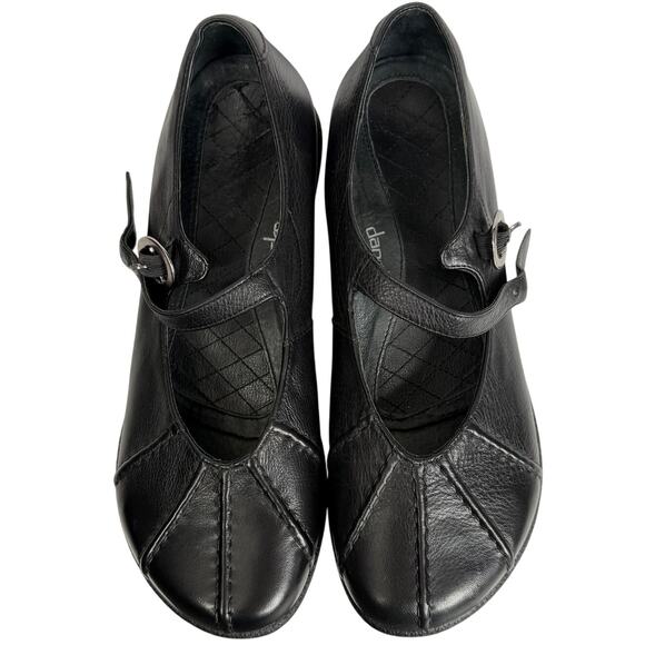 DANSKO Womens US 7.5/8 Leather Giselle Mary Janes Comfy Minimalist All Day Wear - Picture 1 of 11